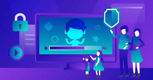 Happy children learning